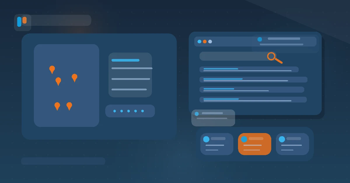 modern SaaS illustration with premium editorial polish for How Your Google Business Profile and Homepage Should Work Together in Local SEO, created for South African businesses researching seo strategy