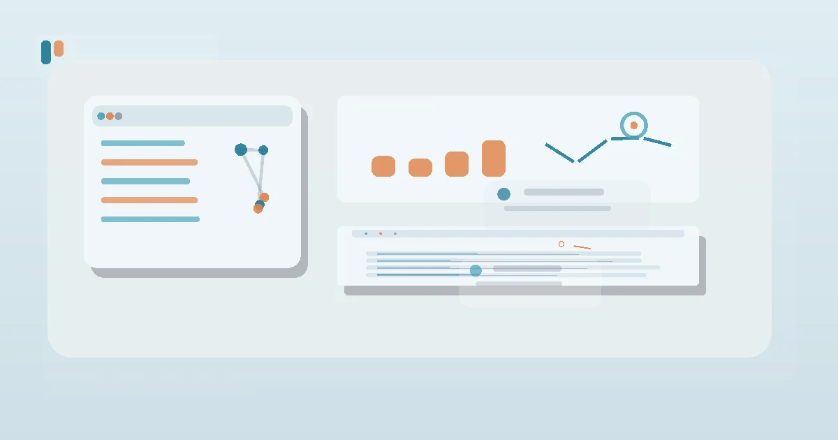 search and analytics dashboard visual with editorial polish for Why Clear Conversion Paths Give Your Website a Real SEO Advantage, created for South African businesses researching web design strategy