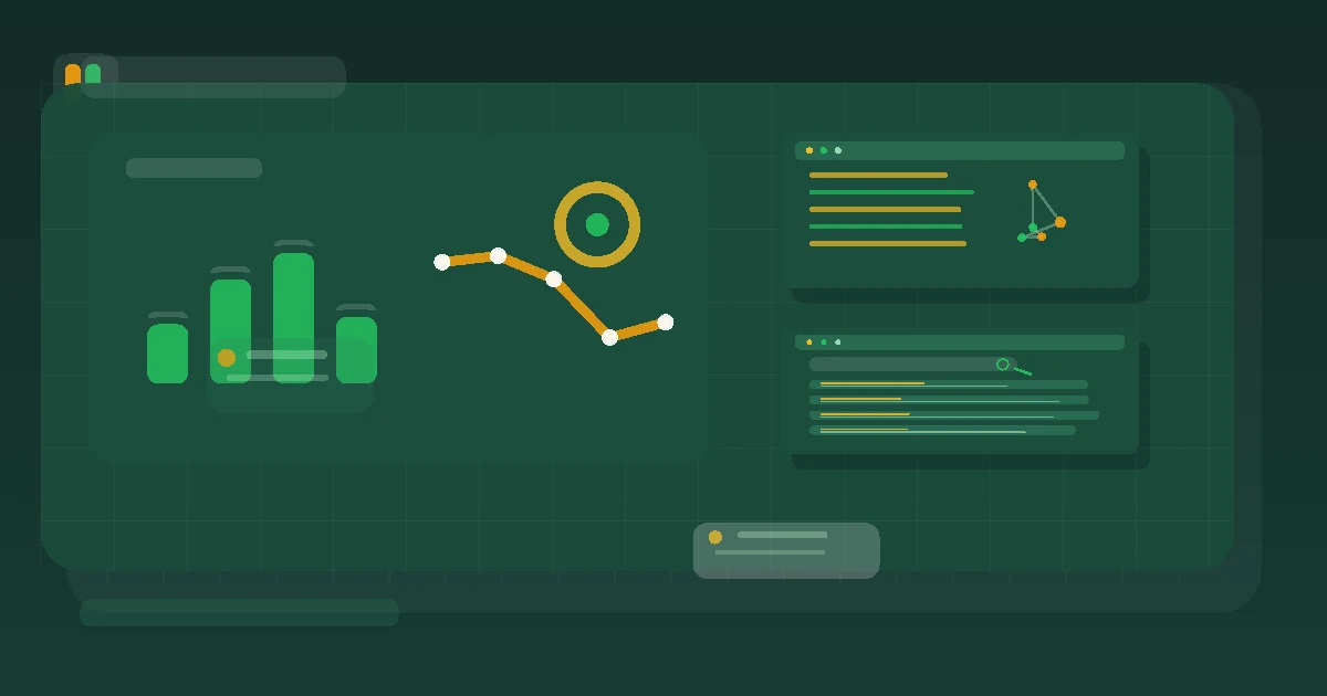 search and analytics dashboard visual with editorial polish for Why Your Business Needs a Dedicated AI Orchestrator Role in 2026, created for South African businesses researching digital marketing strategy
