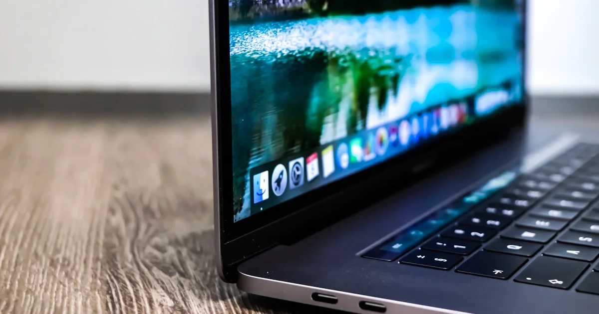 MacBook Pro turned omn