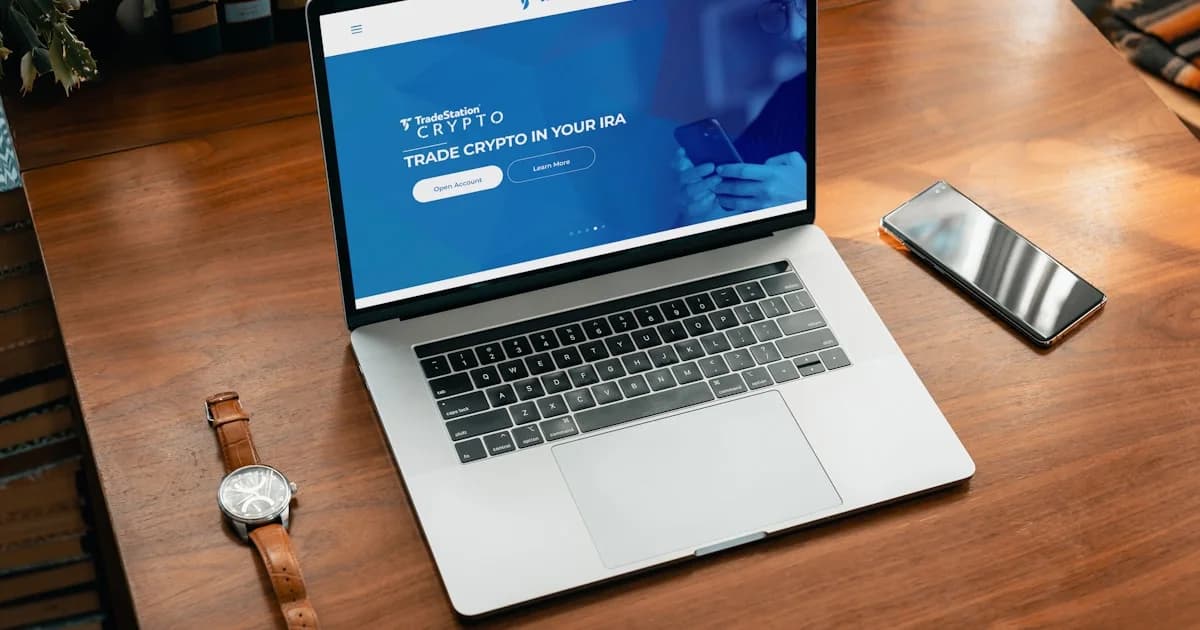 a laptop on a table