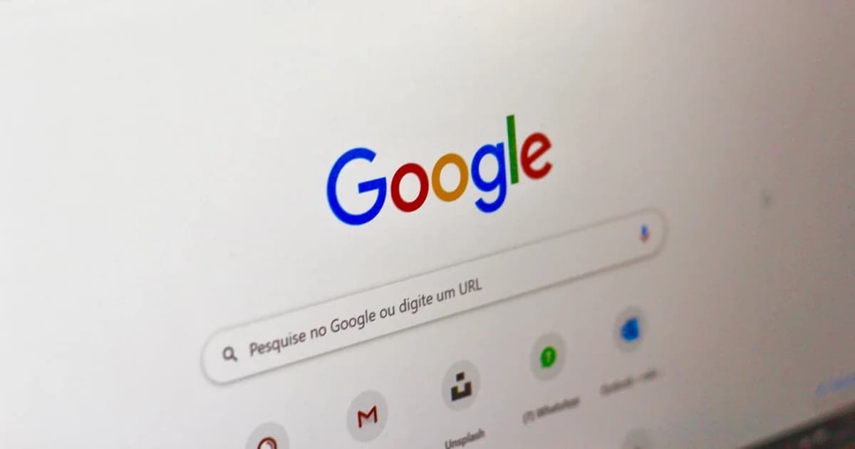 computer screen showing google search