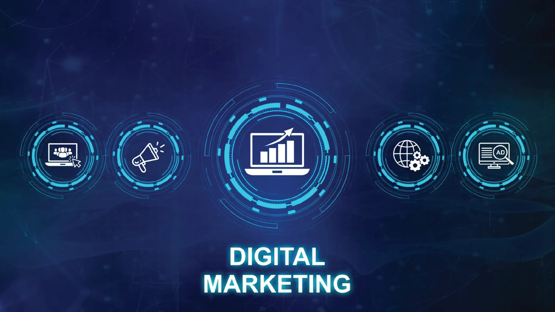 An illustration of the aspect of digital marketing