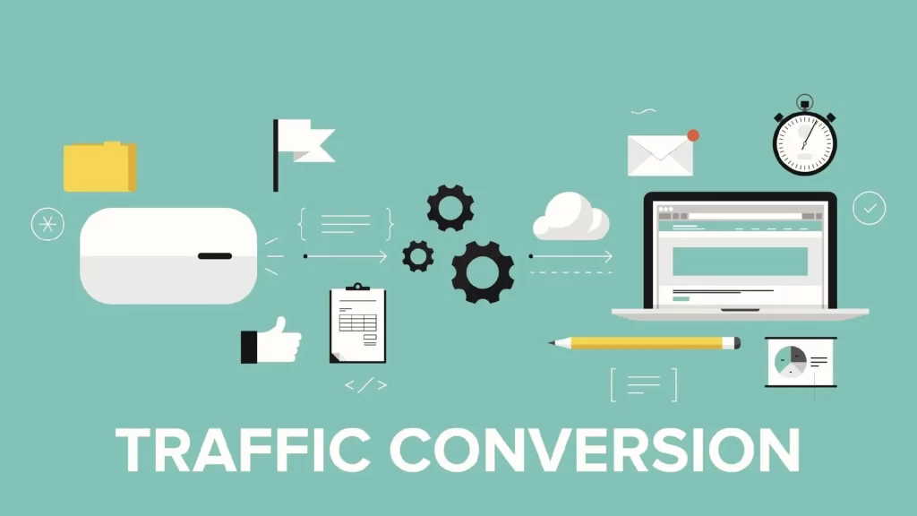 image showing traffic conversion