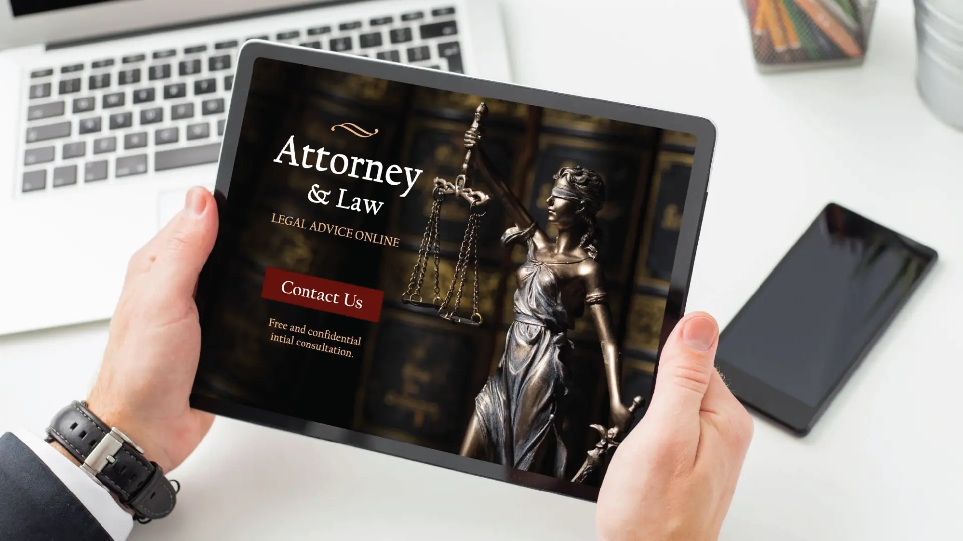 A legal search page